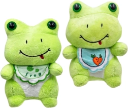 grenouille en peluche espiègle 18 cm