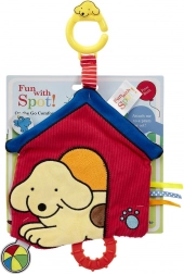 Rainbow niche suspendue en peluche pour chiot pour bébés