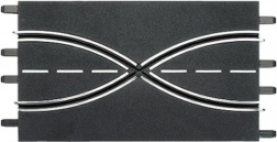 croisement de piste 2 pcs pour CARRERA EVOLUTION, DIGITAL 132 et DIGITAL 124