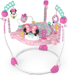 Sauteur et centre d’activités 2-en-1 MINNIE MOUSE Forever Besties, 6 mois+, jusqu’à 11 kg