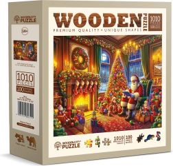 Puzzle en bois Magie de la veille de Noël 1010 pièces