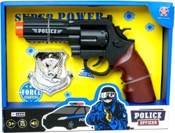 Pistolet de police avec badge PLEJO