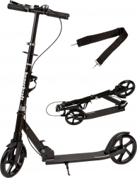 Trottinette urbaine pliante pour enfants et ados, roues 200 mm, guidon réglable 95–105 cm, porte-bouteille