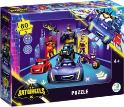 Puzzle DODO Batwheels: Balade Nocturne 60 Pièces