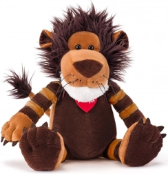 lion en peluche William 35 cm