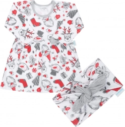 robe bébé en coton avec bandeau New Baby Christmas 62 (3–6 mois)