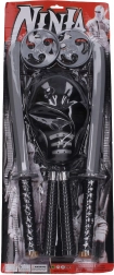 Set ninja masque et cinq armes pour enfants