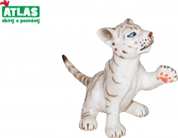 Figurine de bébé tigre blanc