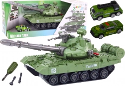 Tank vert DIY pour enfants avec pièces démontables et sons