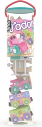 Set de train en bois pour petites filles, 15 pièces