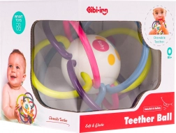 Anneau de dentition en caoutchouc multifonction pour bébés