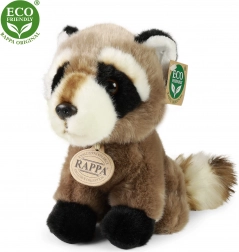 Rappa Raton laveur en peluche assis 18 cm écologique