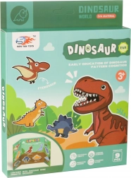 Magnets dinosaures – kit créatif en mousse