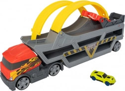 Transporteur multifonction Teamsterz avec petite voiture et looping