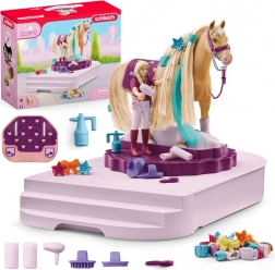 Station de toilettage rotative pour chevaux Schleich Horse Club Sofia's Beauties
