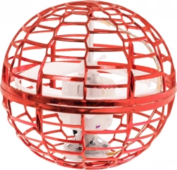 Balle volante avec contrôle gestuel et LED – Rouge