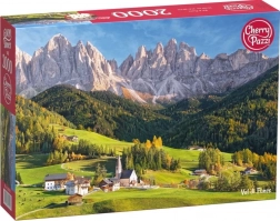 Puzzle Val di Funes 2000 pièces CHERRY PAZZI