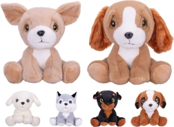 Chien en peluche 20 cm – doudou tout doux pour enfants dès la naissance