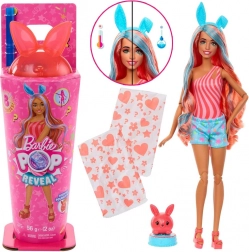 Barbie Pop Reveal Shakes poupée avec petit lapin et surprises