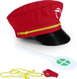 Coffret pour chef de gare ZSSK avec sifflet et palette