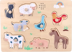 Puzzle en bois sonores - Ferme