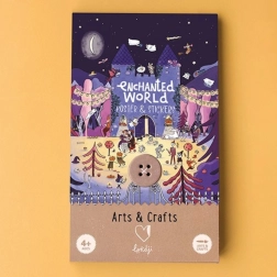 Affiche avec autocollants Château hanté LONDJI