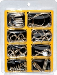 Set de casse-têtes en métal 8 pcs