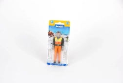 Bruder Bworld figurine de conducteur de motoneige