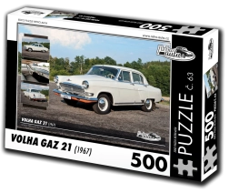 Puzzle Rétro Voitures Volga GAZ 21 (500 pièces) 