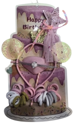 Coffret cadeau rose d’accessoires pour cheveux (35 pcs)