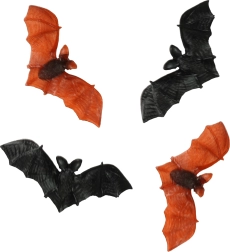 Chauves-souris décoratives pour Halloween, 4 pièces