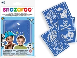 Pochoirs pour maquillage SNAZAROO 6 pcs – Adventure