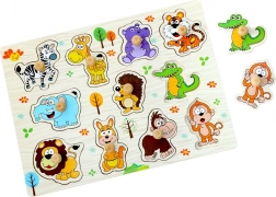 Puzzle en bois Safari 11 pièces