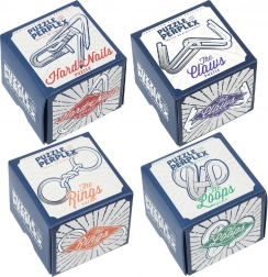 Casse-tête en métal Puzzle & Perplex par PROFESSOR PUZZLE – 1 pièce (assortiment)