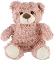 Ourson en peluche rose 22 cm