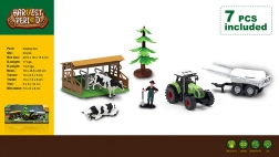 Set de ferme avec tracteur interactif