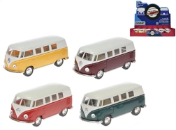 Modèle en métal Volkswagen Classical Bus 1962 1:32 avec mécanisme à rétrofriction