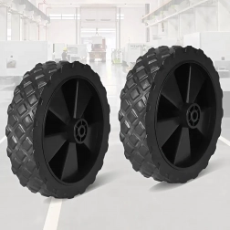 Roue de rechange pour chariot de jardin et de transport, 1 pièce