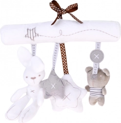 Jouet suspendu doux pour poussette et lit avec sons et mélodie