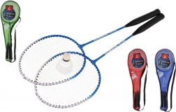 Set de badminton 2 raquettes et 1 volant dans étui, 64 cm
