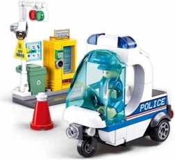 Patrouille de Police sur Tricycle Sluban