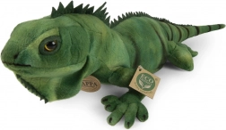 Iguane en peluche vert 70 cm Eco