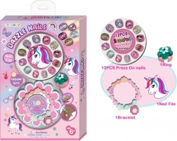 Studio d'ongles avec bracelet pour enfants