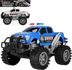 Voiture de police tout-terrain à rétrofriction