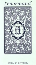 Cartes de tarot Mlle Lenormand Blue Owl