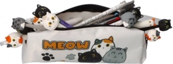 Trousse une seule poche avec chats MEOW