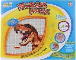 Mosaïque tyrannosaure pour enfants