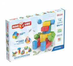 Geomag Magicube coffret créatif 64 pièces