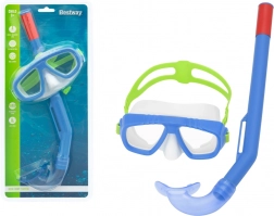 Masque et tuba de plongée pour enfants Bestway bleu