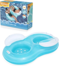 Bouée gonflable Bestway Cool Comfort pour deux personnes 188 × 117 cm